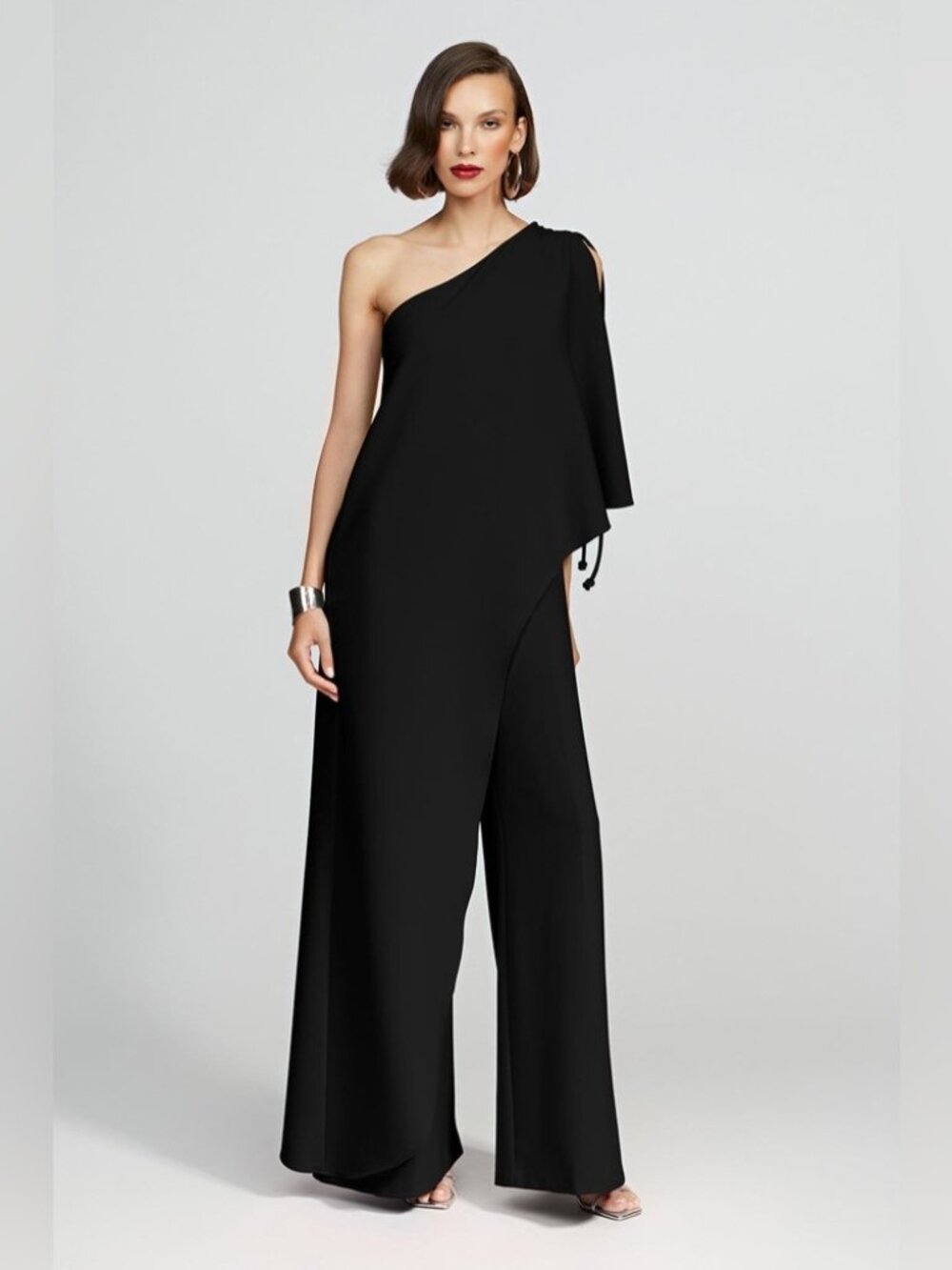 Halston Ignacia Jumpsuit in Luxe Crepe